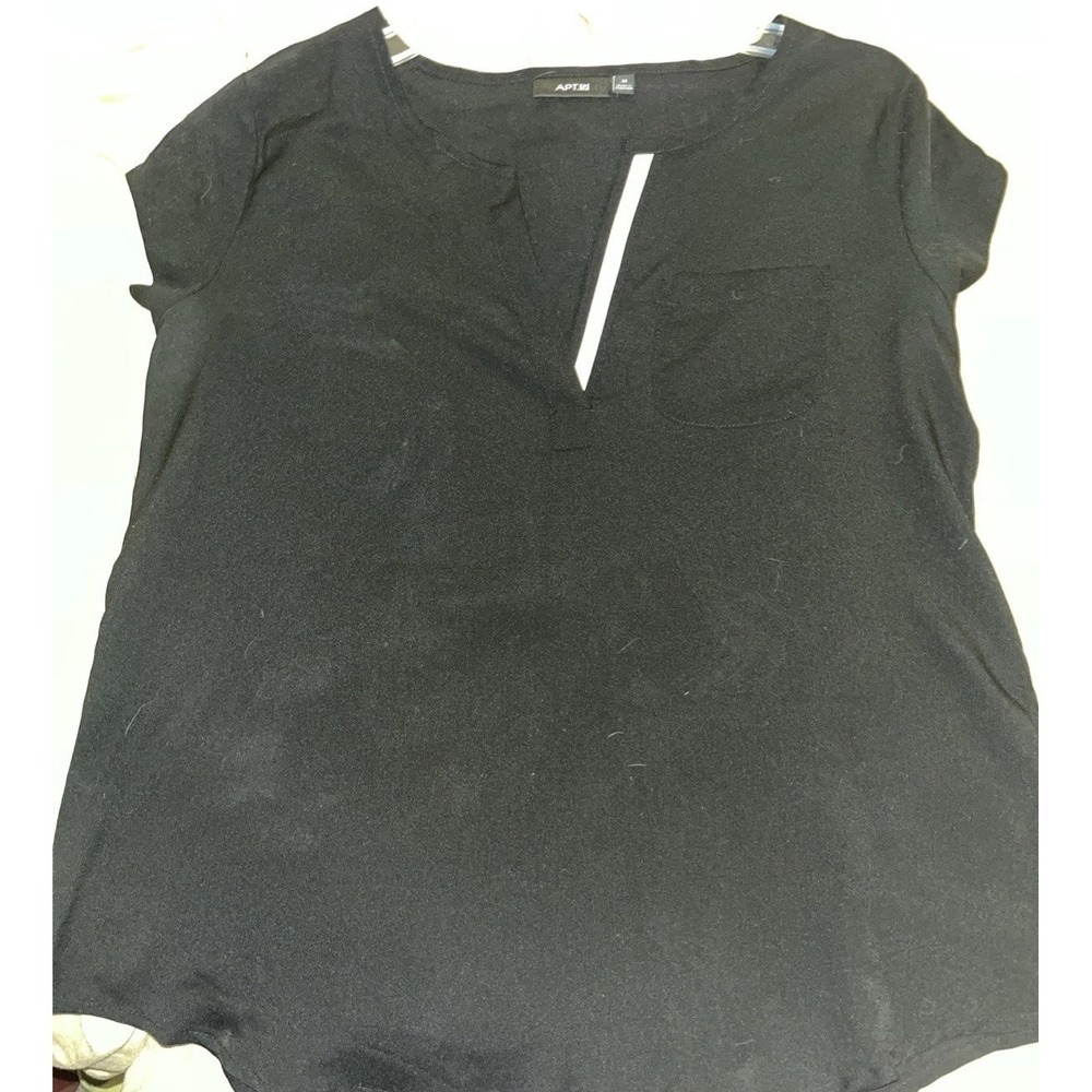 Apt. 9 Black Blouse
